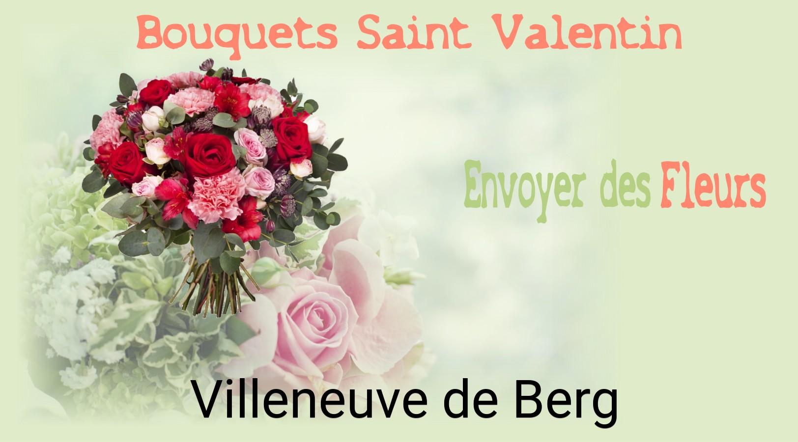 Roses de Saint-Valentin livrées à Villeneuve-de-Berg